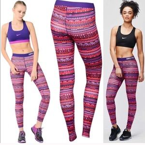 Nike pro-fit hyperwarm workout leggings